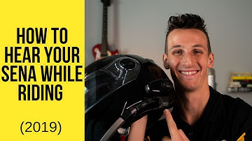 Sena Speakers Upgrade (How to Hear Your Sena While Riding Your Motorcycle)