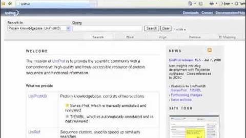 Sequencing Resources - SWISS-PROT