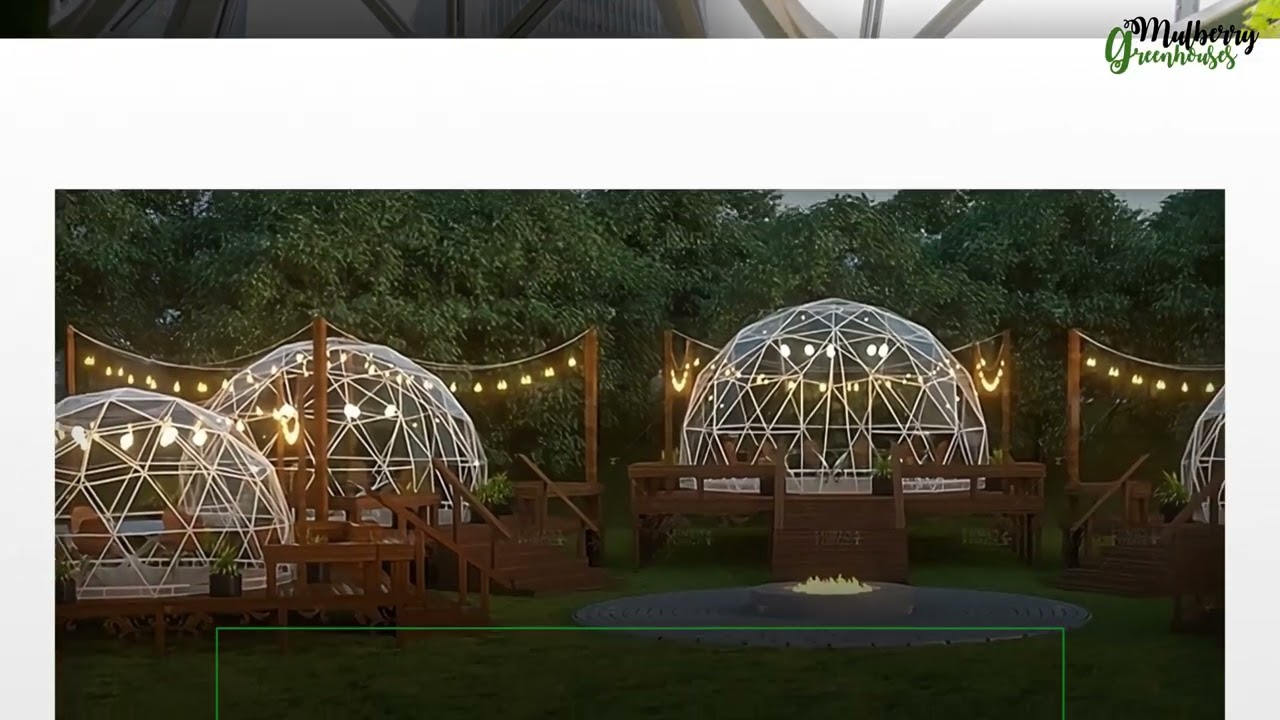 Discover Outdoor Elegance: Lumen & Forge Geodesic Dome Kits Unveiled