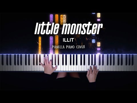 little monster (EASY PIANO SHEET) - ILLIT