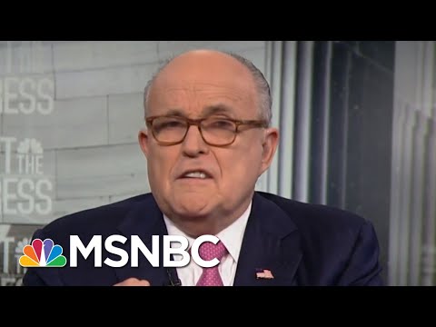 Rudy Giuliani Attacks Russia Probe | Velshi & Ruhle | MSNBC