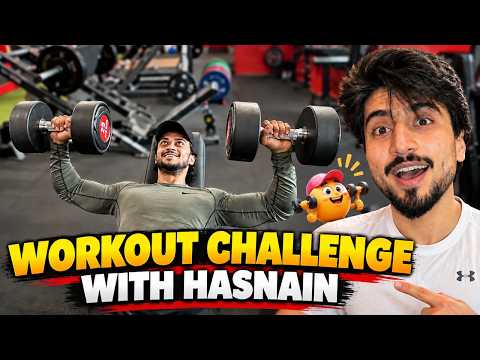 Appi Ke Haath Ka Khana Aur Gym Mein 25 Reps Ka Challenge With Hasnain! @Mr. Faisu