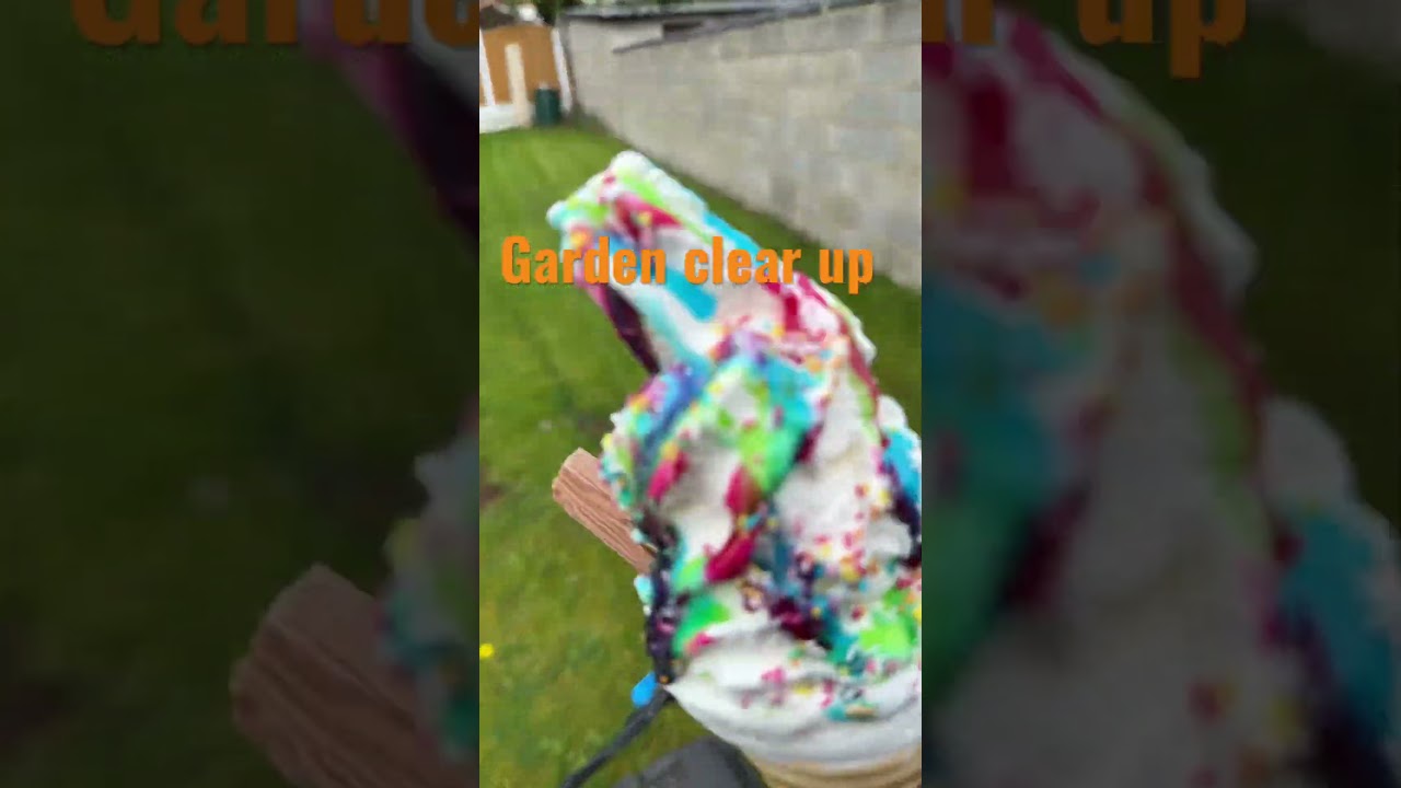 Garden clear up 