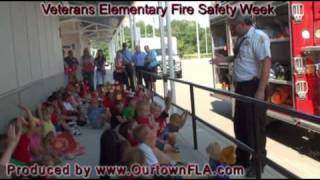 20091009 01 Veterans Elementary Fire Safety Week