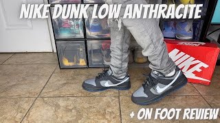 Nike Dunk Low Anthracite Review + On Foot Review & Sizing Tips