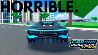 Ranking All New Fake Models in Car Dealership Tycoon! (It's bad)