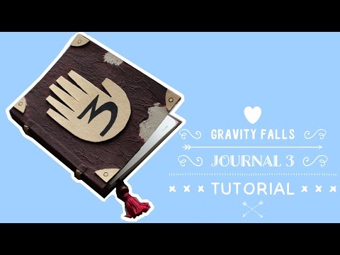 Как сделать книгу из гравити фолз со своими руками 3