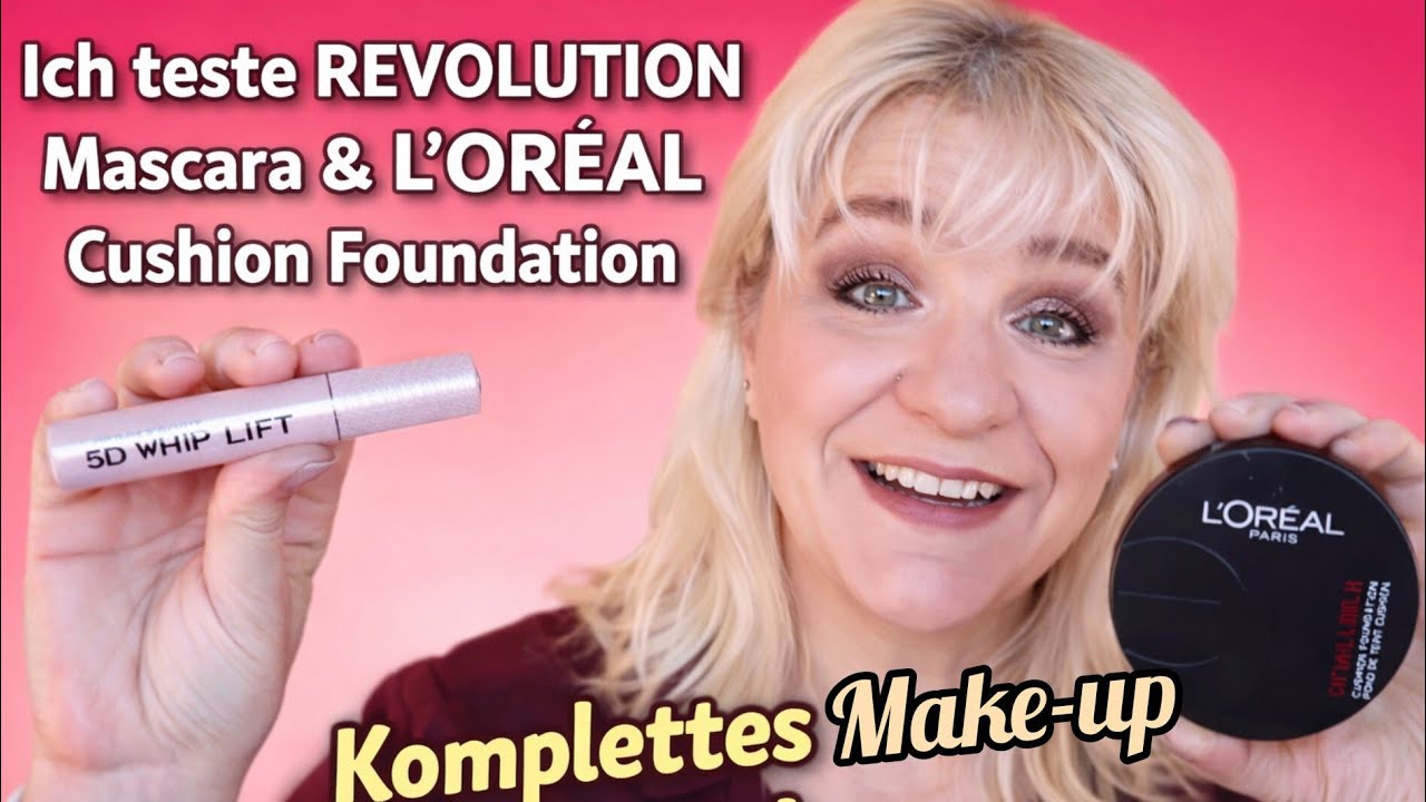 ICH TESTE/L'ORÉAL CUSHION FOUNDATION/REVOLUTION MASKARA 