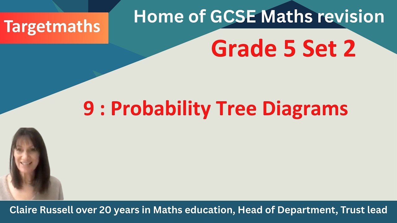 Lesson 9 – Probability Tree Diagrams | GCSE Maths | Resit Maths