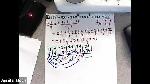 Rational Zero Theorem, Find all Zeros, Synthetic Division, Factoring, Polynomial Functions, 3.4