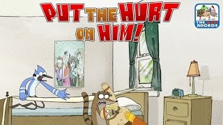 Put The Hurt On Him - Dont Say Nasty Things About Rigbys Mom Cartoon Network Games