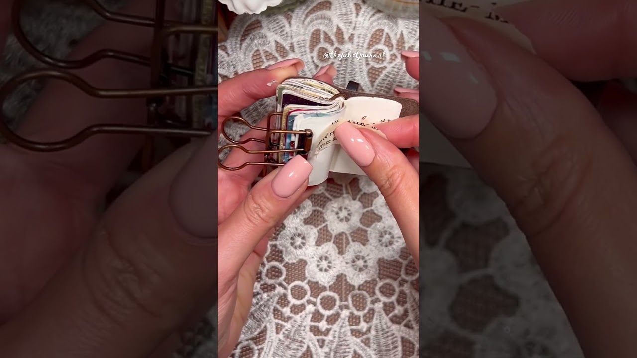 Tiny Journal | ASMR Journaling | The Juliet Journal