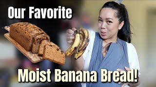 The Most Delicious and Moist Banana Bread! - @itsJudysLife