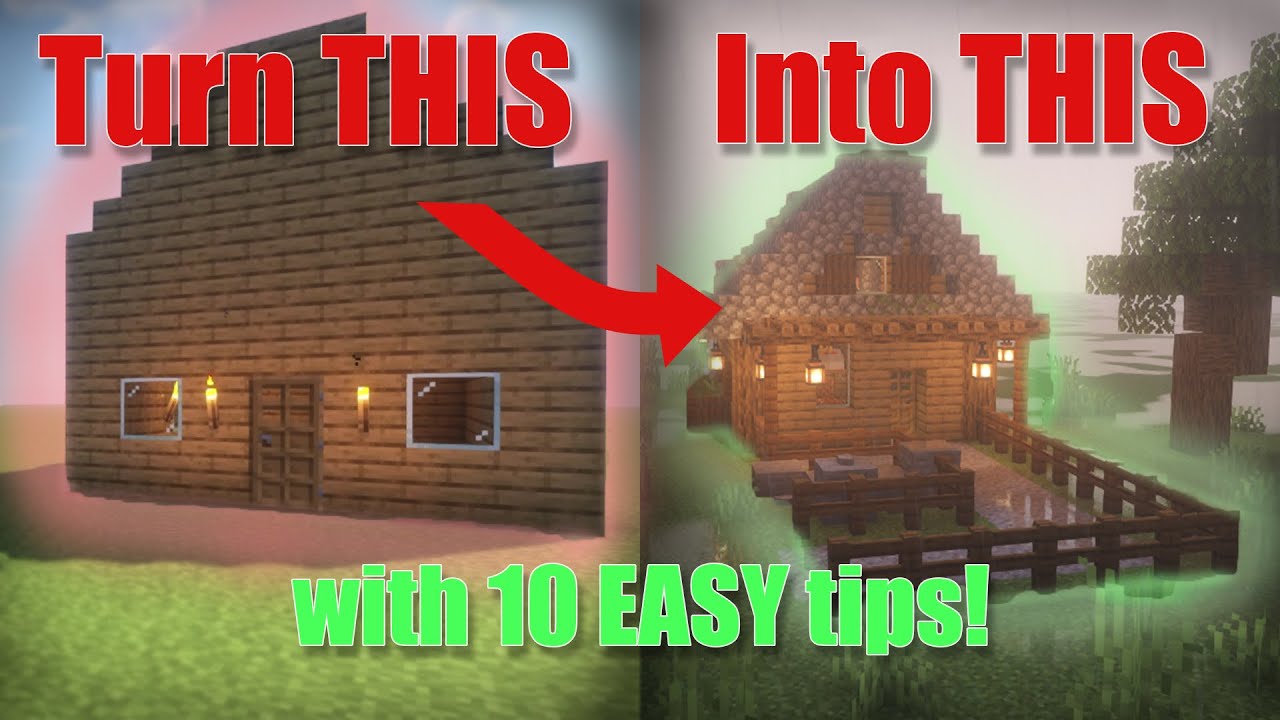 10 EASY Hacks to INSTANTLY Improve Your Building Skills in Minecraft ...