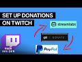 How To Set Up Donations On Twitch (2021)