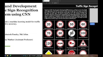 Design & Development of Traffic Sign Recognition System using CNN