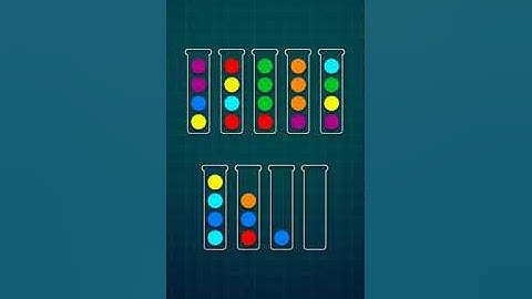 Ball Sort Puzzle level no. 27.