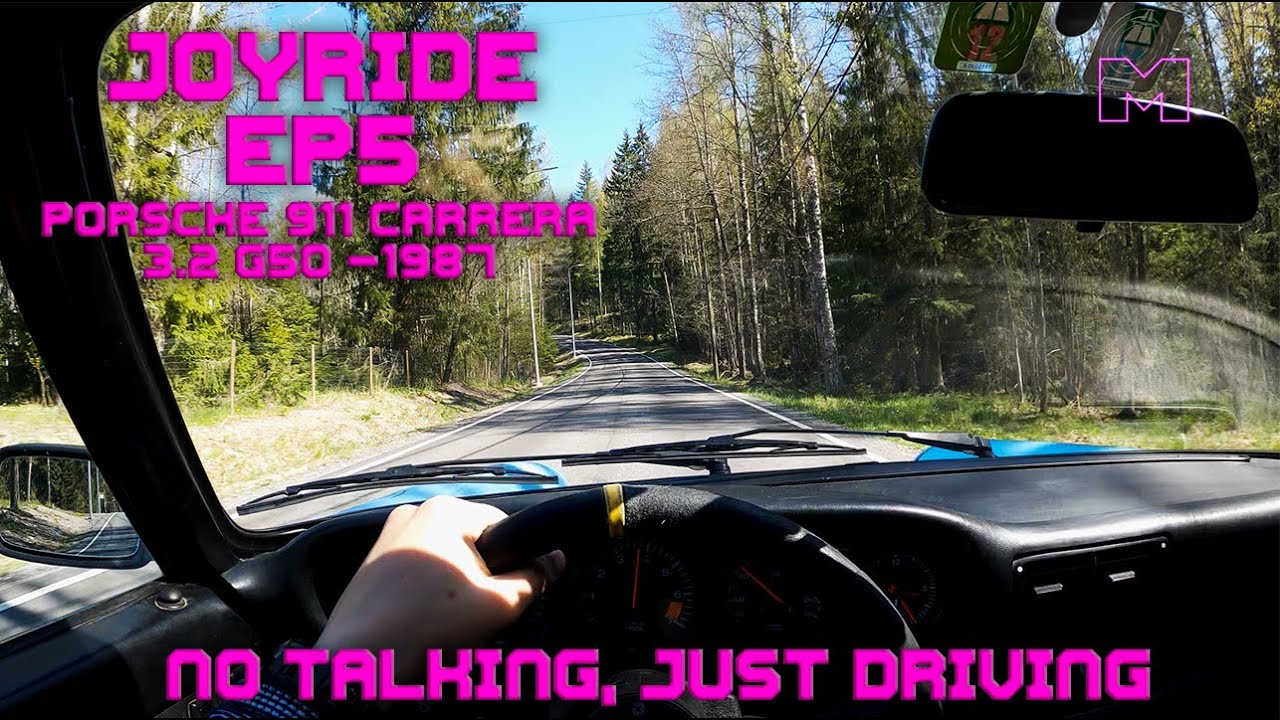 PORSCHE 911 CARRERA 3.2 G50 -1987 POV JOYRIDE (NO TALKING, JUST DRIVING) (4K)