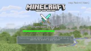 New Battle Map Pack 4 - Dig - Shunk - Frontier ) Minecraft Xbox ) ⚔