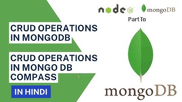 CRUD Operations in MongoDB Compass in Hindi || MongoDB Tutorial in Hindi #8