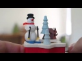 Miniature Christmas Music box