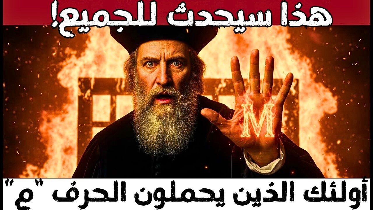 هل ترى حرف M في راحة يدك؟ إليك ما لم يرغب نوستراداموس في الكشف عنه أبدًا