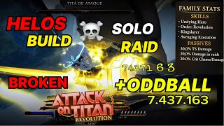 Aot Revolution The Absolute Helos Build 22.5M In 3S