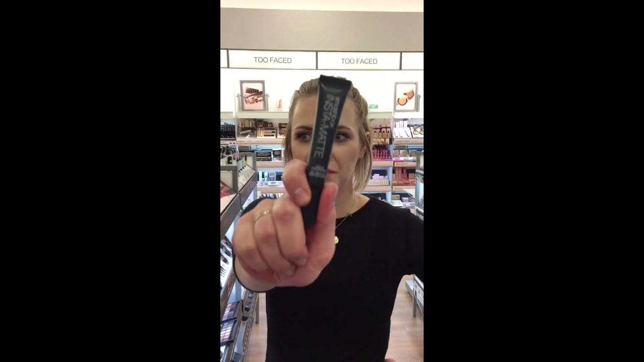 Smashbox Insta-matte Smudge Test!