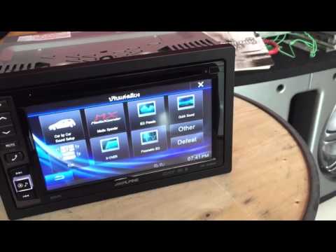 Review ALPINE DVD #INE-W960E (Part3/2 Tuning function)