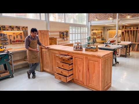 I Built the ULTIMATE Storage Cabinet for My Small Woodshop!