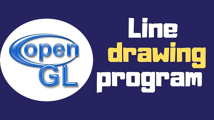 OpenGL tutorial: simple line drawing(ኢትዮጵያ)