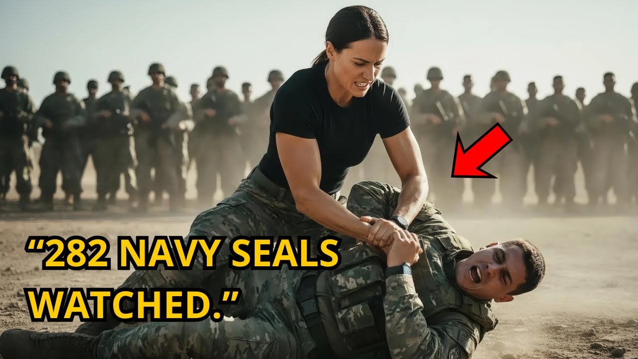 They Double-Kicked Her to the Floor — Then She Broke Both Their Legs in Front of 282 Navy SEALs