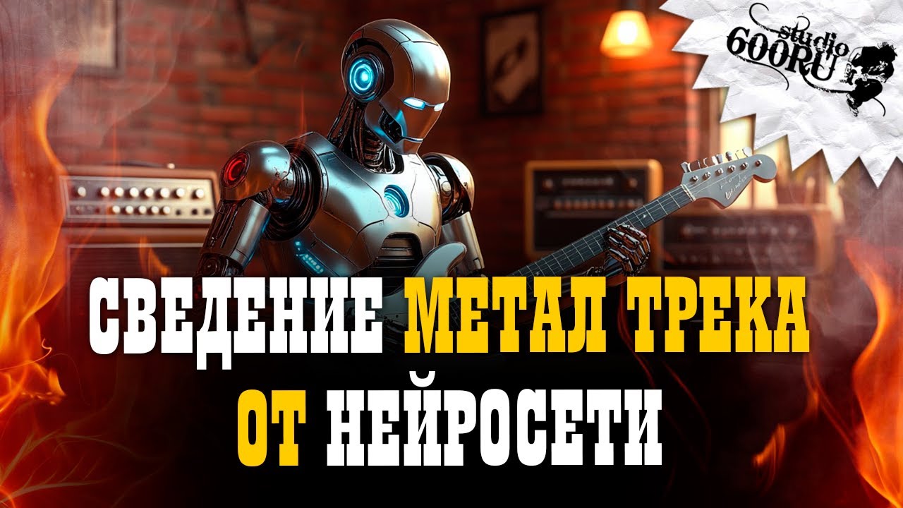 Сведение метал трека от нейросети