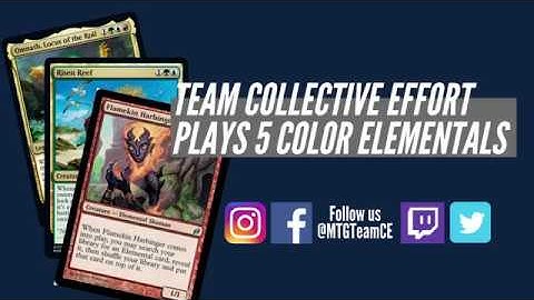 5 Color Elementals (MTGO) - Stream Replay