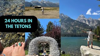 How to spend 1 Day in Grand Teton National Park and Jackson Hole: best easy hikes in the Tetons