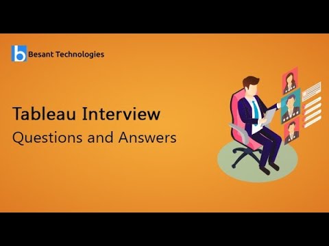 Top Tableau Interview Questions and Answers | Besant Technologies - YouTube