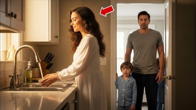 She Washed the Dishes Late Night — The Boy Said, “Daddy, She's Still Here”  - YouTube