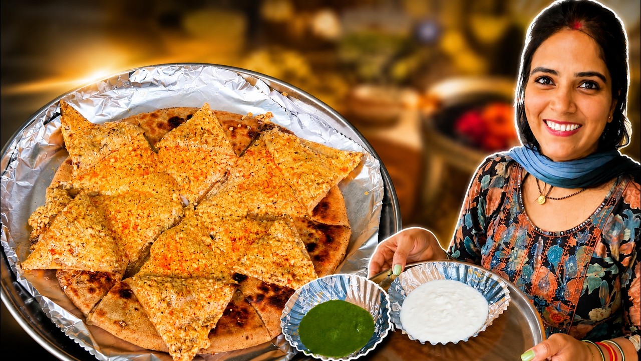 Hardworking Lady Sells 100+ Varieties of Parathas On Mumbai Streets