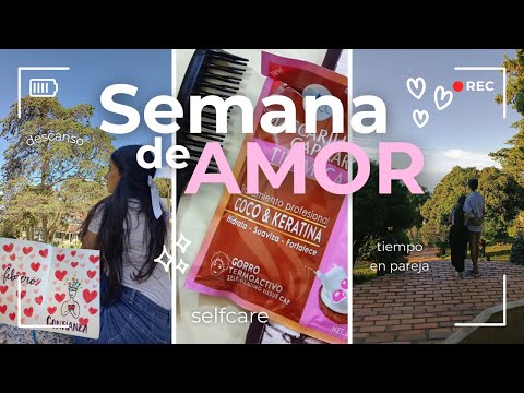Semana del amor ❤️‍🩹🏹🫧 cuidado personal, descanso, tiempo en pareja, unboxing