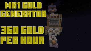 Minecraft: Create - Gold Generator [Rough Draft]