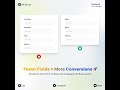 Shorter forms = More leads! ✨#UIUX #WebDesign #landingpage #userengagement