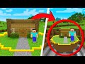 I SHRUNK my friends Minecraft HOUSE! (he was mad)