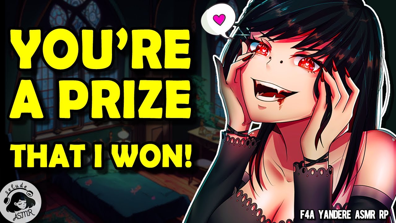 Yandere Vampire ASMR 🩸Excited Vampire Girl Kidnaps You in Your Sleep! [F4A] [Binaural] [Adoring]