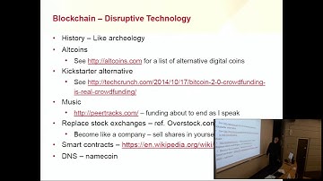 Bob Cowles: 🔑 Introduction to Cryptography and the Bitcoin Protocol 2/2 - CERN