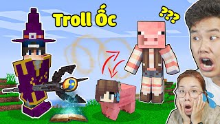 Minecraft, Nhưng bqThanh Trở Thành Phù Thuỷ Phép Thuật Troll Ốc Biến Hình...