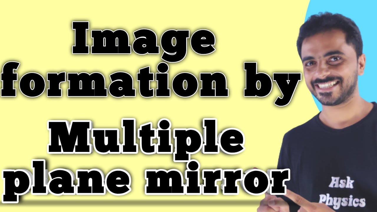 Image formation by multiple plane mirrors | Parallel and inclined plane ...