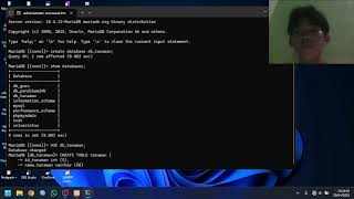 UTS pemrograman database tema:(db_tanaman unmul) di aplikasi XAMPP dan table command prompt(CMD)