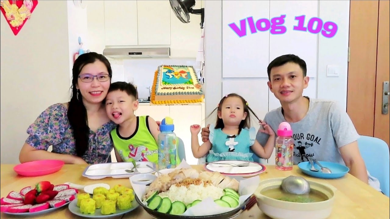 cơm gà hải nam đường âu cơ New Update Cuộc Sống Singapore | Ngất Ngây Mâm Cơm Gà Hải Nam Mẹ Nấu Mừng Sinh Nhật Elena