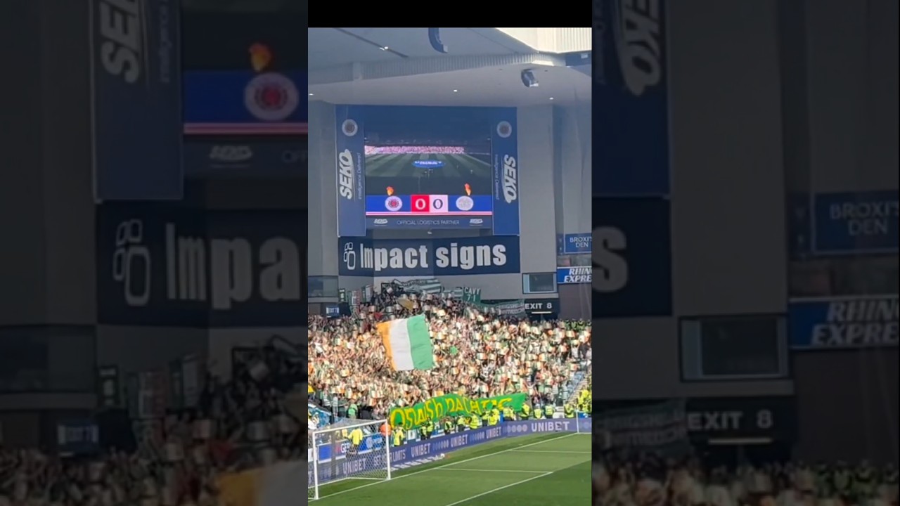 Celtic Fans Now OWN Simply The Best At Ibrox 😂 