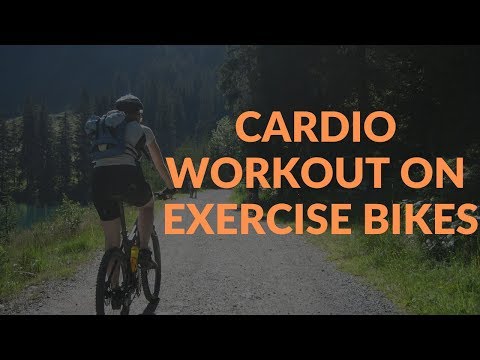 How to do a cardio workout on exercise bikes. Chest, triceps and legs exercises at the gym @HealthWebVideos